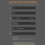 Registration Form at Fortuna