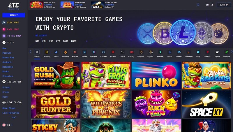 Kryptoměnové LTC casino