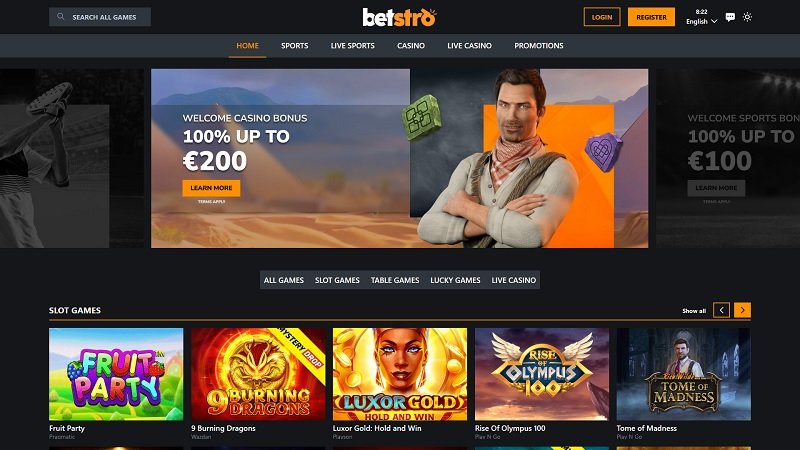 Online casino Betstro
