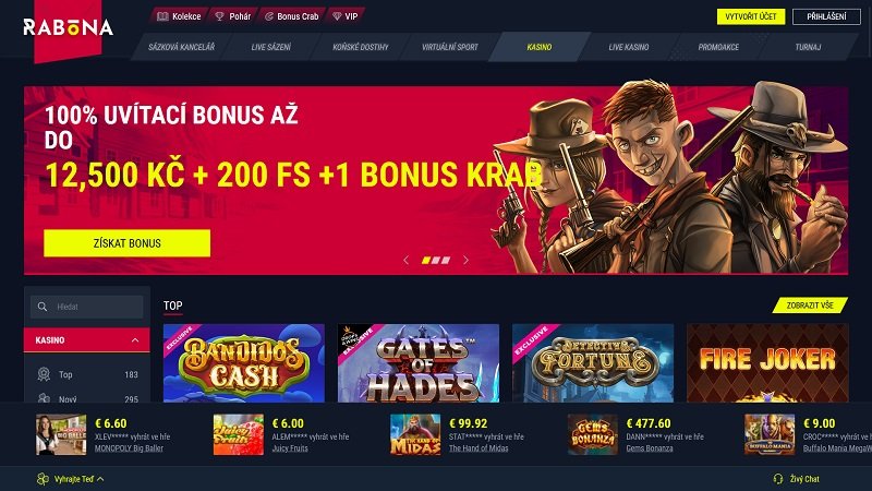 Online casino Rabona