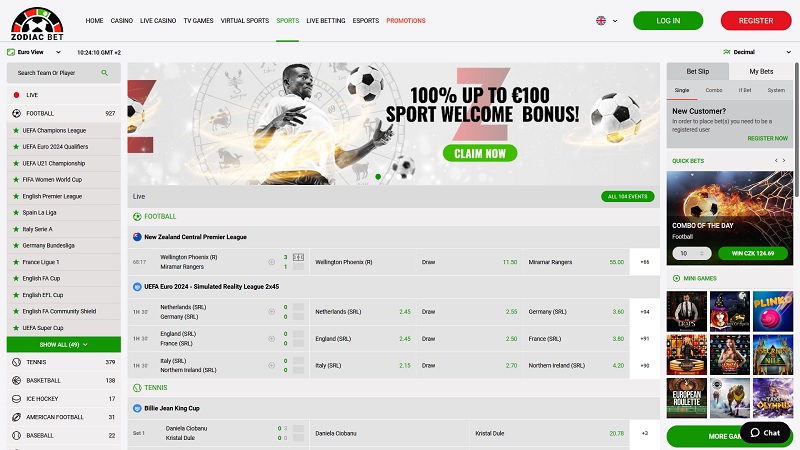 Sázková  kancelář  ZODIACBET