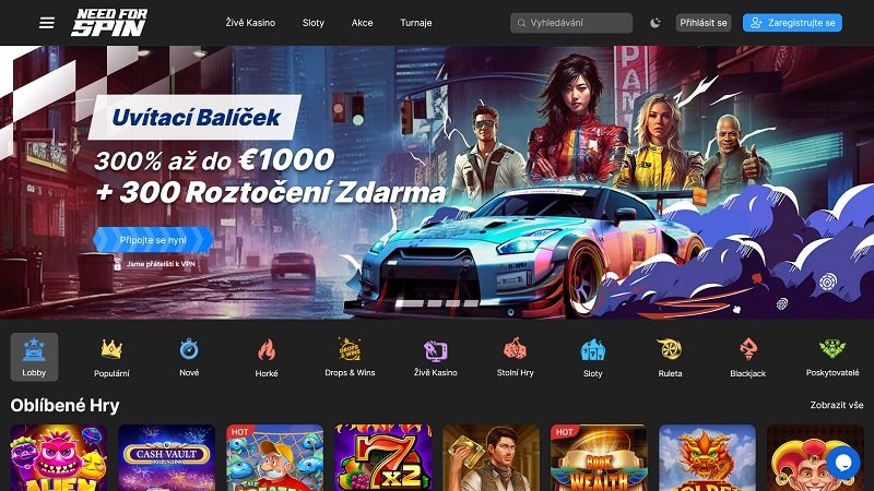 NeedforSpin casino
