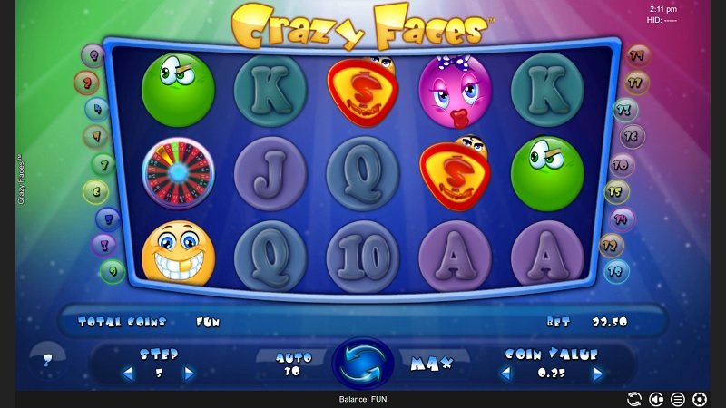 Automat Crazy Faces