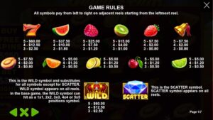 Juicy Fruits náhled automatu