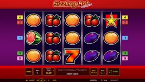 Sizzling Hot deluxe náhled hry