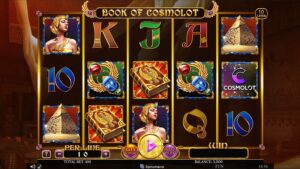 Book of Cosmolot náhled automatu