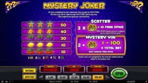 Mystery Joker náhled automatu