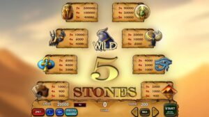 5 Stones náhled automatu