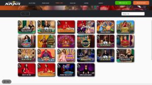 Náhled webu Kajot casina