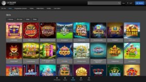 luxury casino nahled webovych stranek Náhled webových stránek online casina Luxury casino