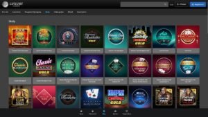 luxury casino nahled webovych stranek3 Náhled webových stránek online casina Luxury casino