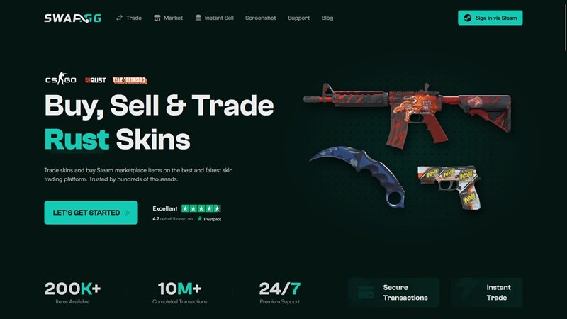 Online marketplace Swap.GG