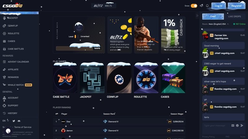 Online platform CSGOBIG