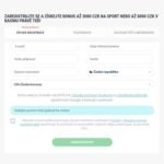 22BET registrační formulář