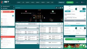 22BET sázková kancelář náhled webu