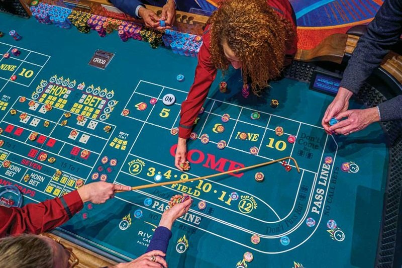 Mesa de juego de craps