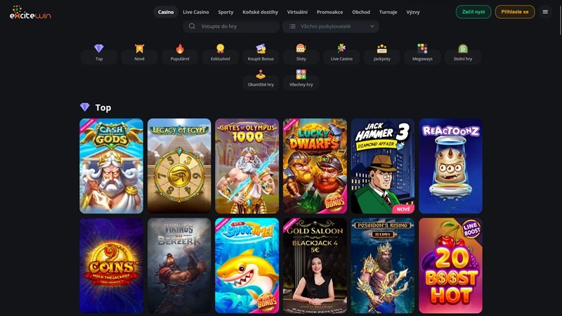 Excitewin casino automaty