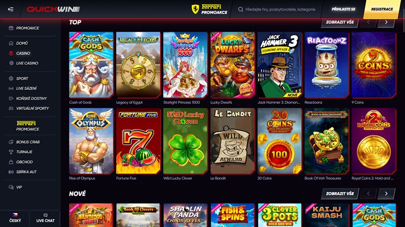 QuickWin casino automaty