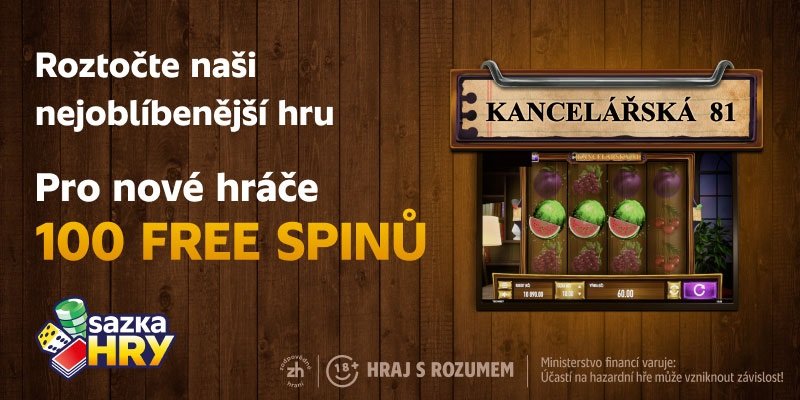 Sazka Hry bonus za registraci