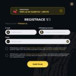 Formulario de registro de Boomerang Casino