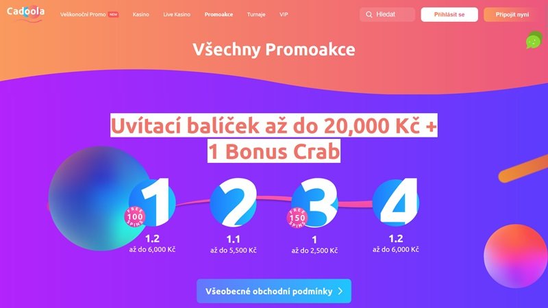 Cadoola casino bonus