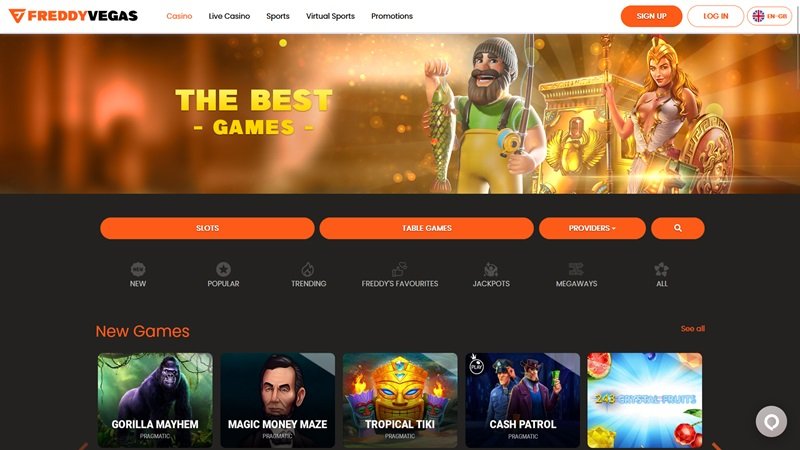 Online casino FreddyVegas