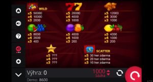 Fruit Jack náhled automatu