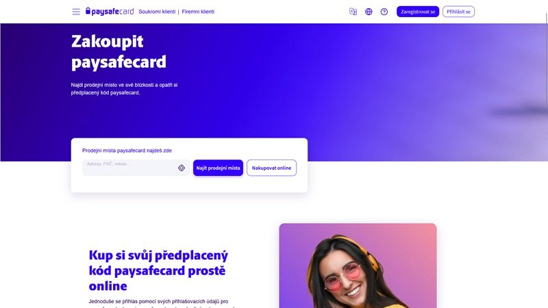 Paysafecard prodejny