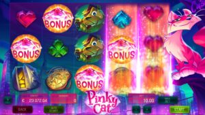 Pinky Cat náhled automatu