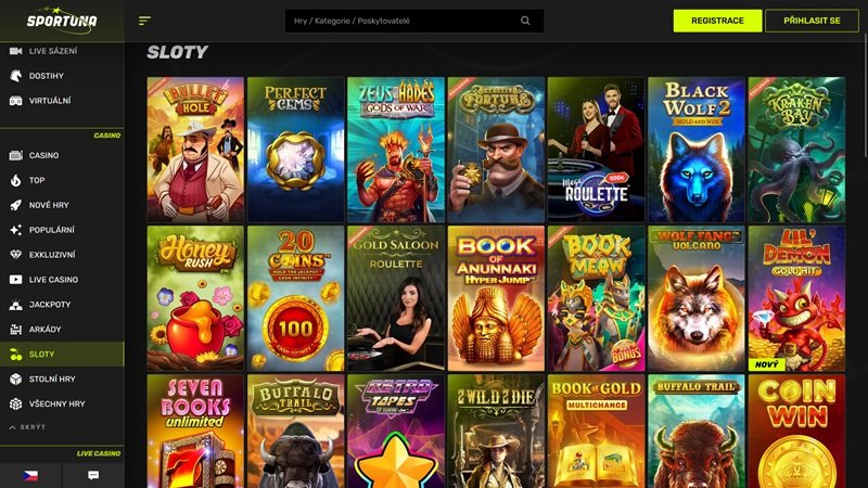 Sportuna casino bonusy