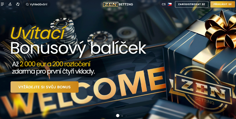 Online casino ZenBetting nabízí tučný uvítací bonus