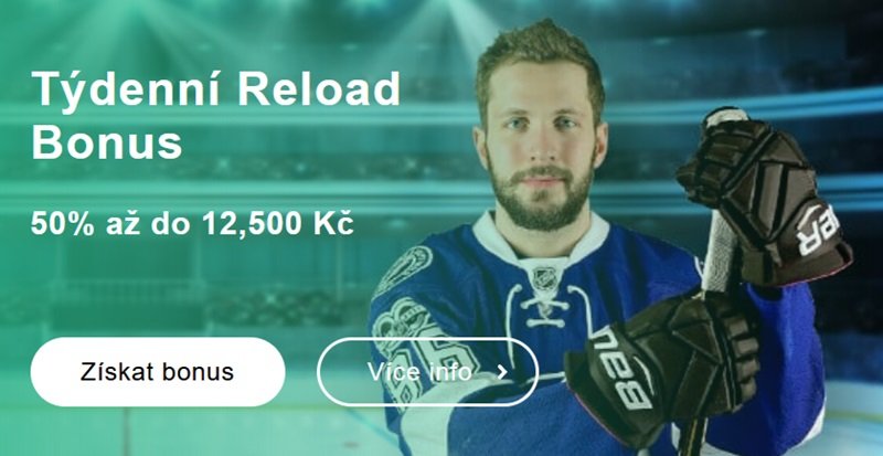 Reload bonus v sázkové kanceláři LibraBet