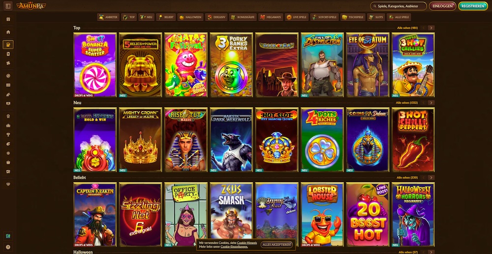 AmunRa Spielautomaten