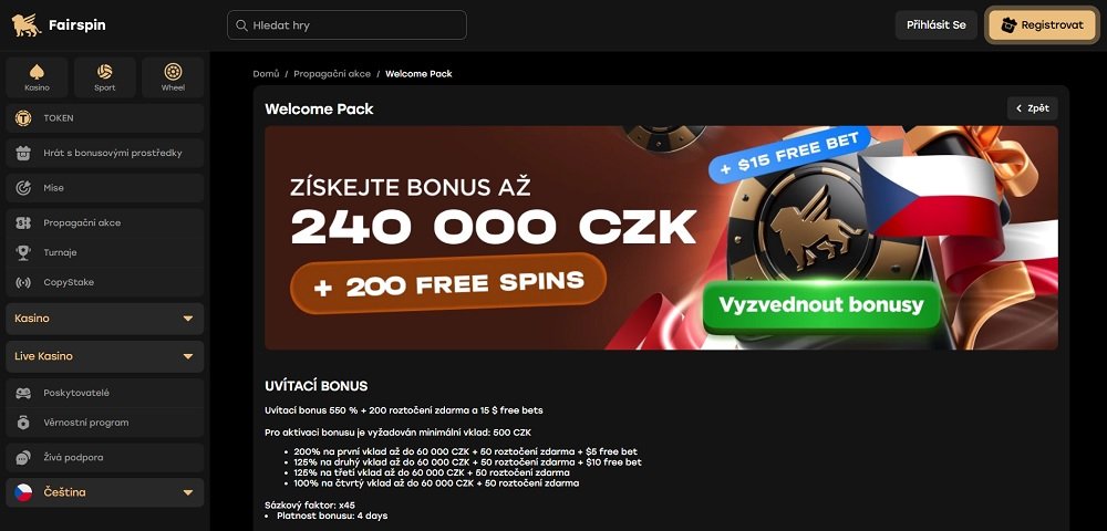 Fairspin free spiny