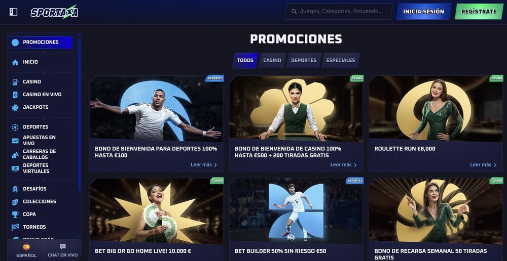 Sportaza bonos