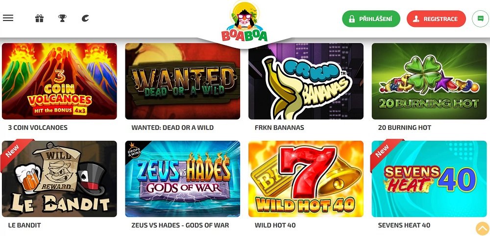 BoaBoa Spielautomaten