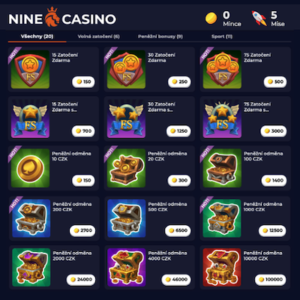 NineCasino obchod