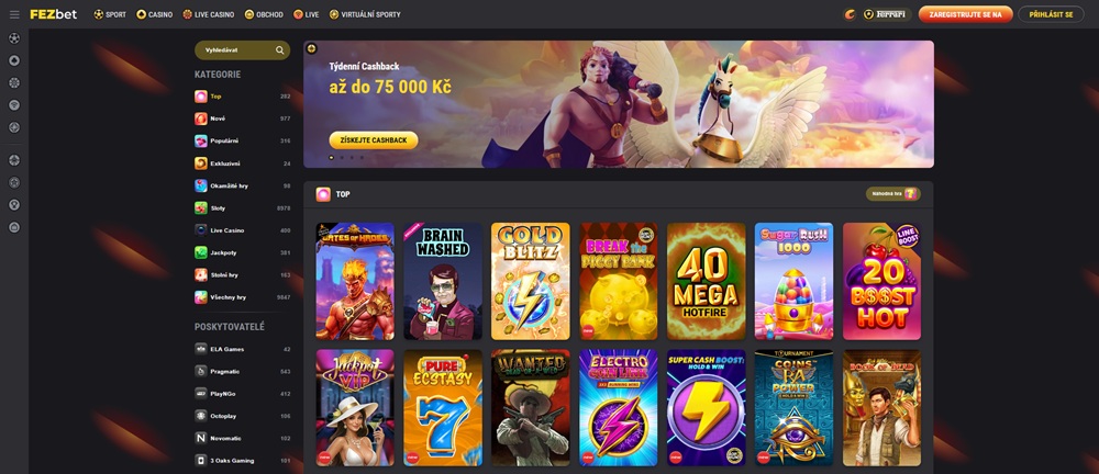 FEZbet Spielautomaten