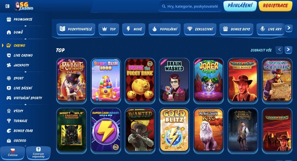 SGcasino automaty