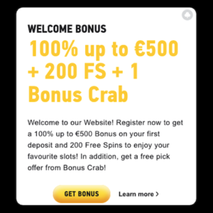 FEZbet Vstupní bonus