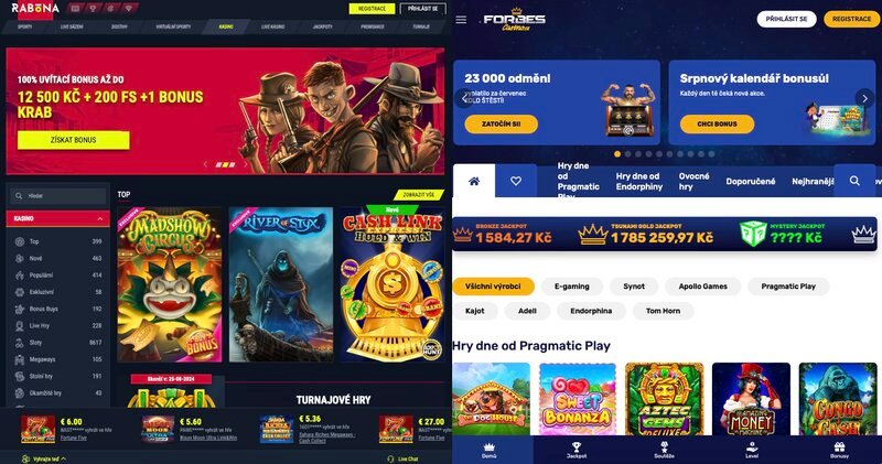 Důvody, proč je casino Rabona lepší než Forbes Casino