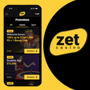 Zet Casino aplicación