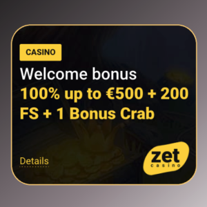 Bono de bienvenida de ZetCasino