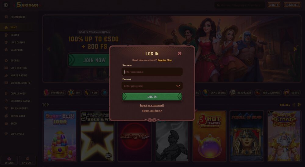 5gringos login
