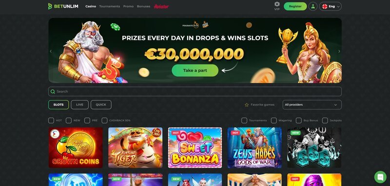 Betunlim casino
