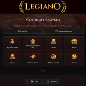 Legiano kontakt