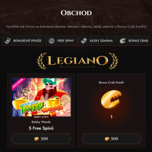 Legiano obchod