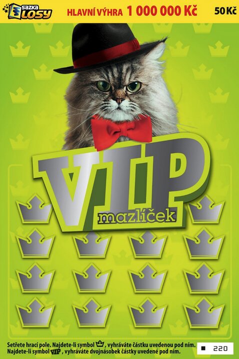 Nesetřený los VIP mazlíček