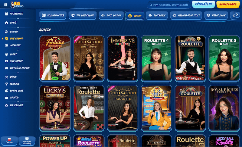 SGcasino Ruleta