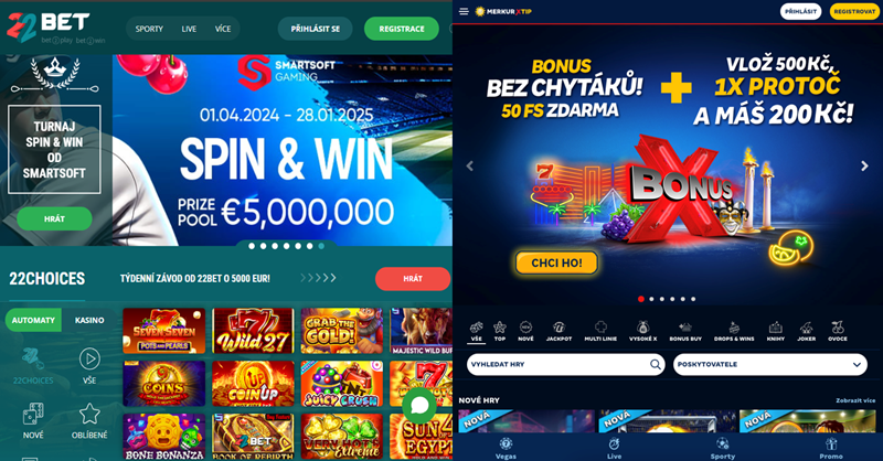 Důvody, proč je 22BET lepší než MerkurXtip